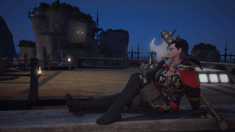 Relaxing at Sea Glamour